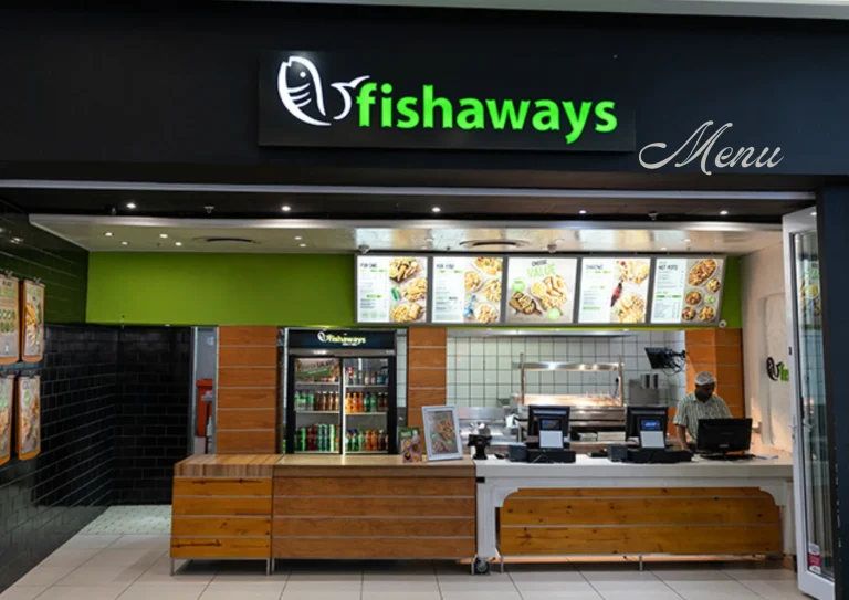 Fishaways Menu And Prices in South Africa 2024