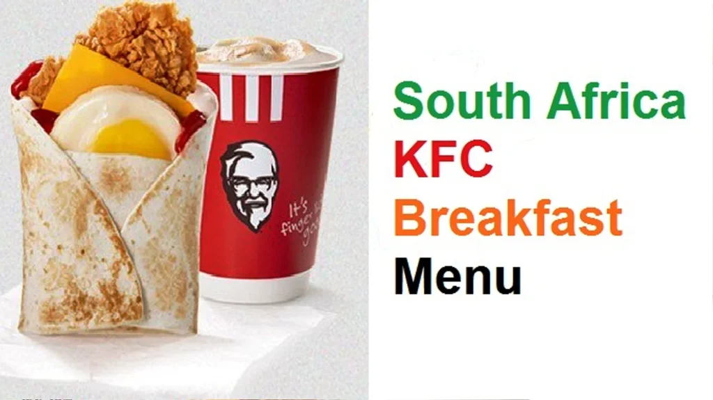 KFC BreakFast Menu With Prices in South Africa 2023