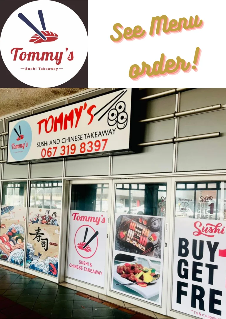 tommyssushi menu and prices In South Africa 2024