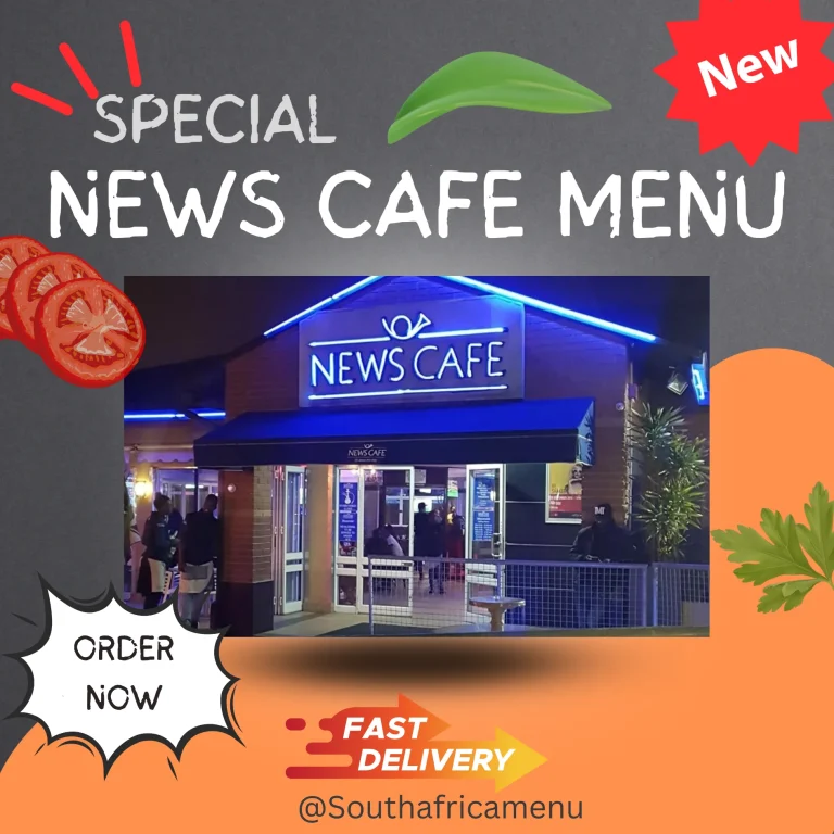 News Cafe Menu And Prices 2024 South Africa