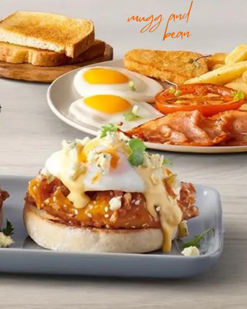 mugg and bean breakfast menu And Prices in South Africa