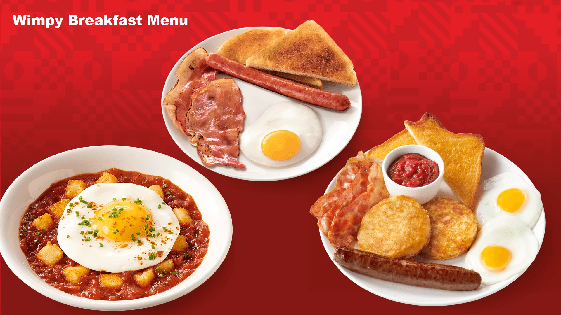 wimpy breakfast menu and prices South Africa