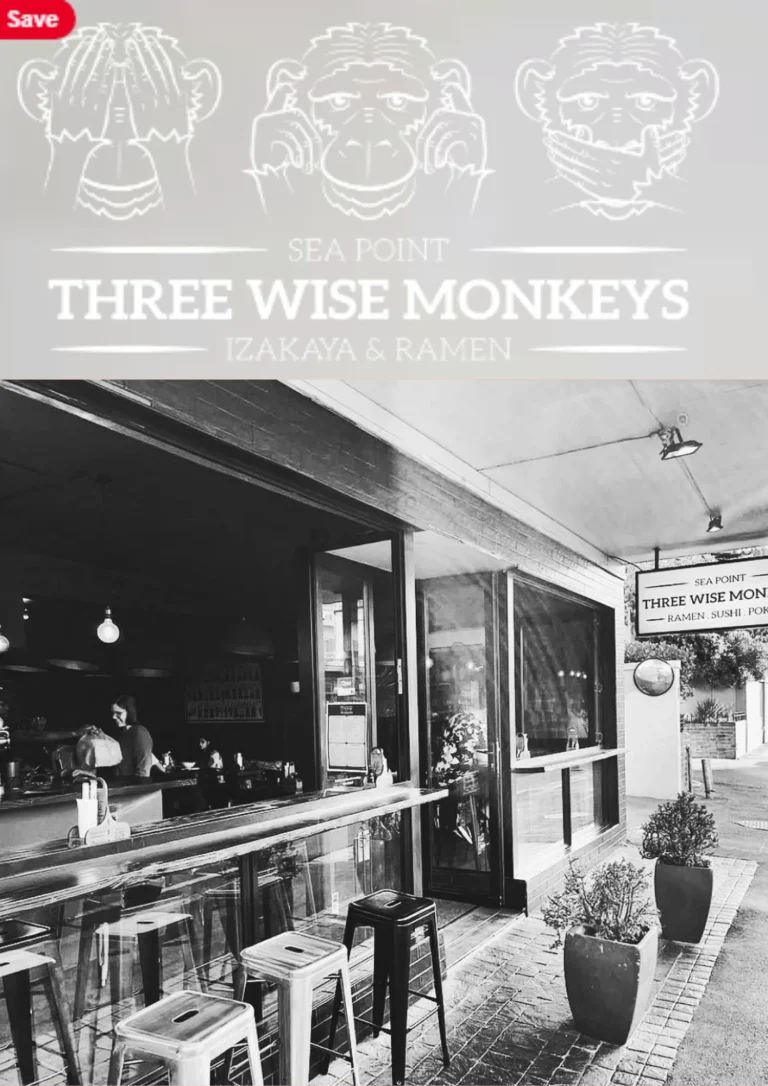 Three Wise Monkeys Menu And Prices 2024