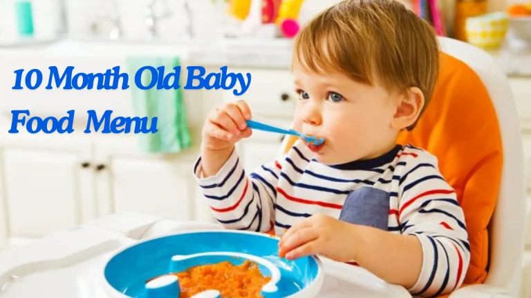 10 Month Old Baby Food Menu - South Africa