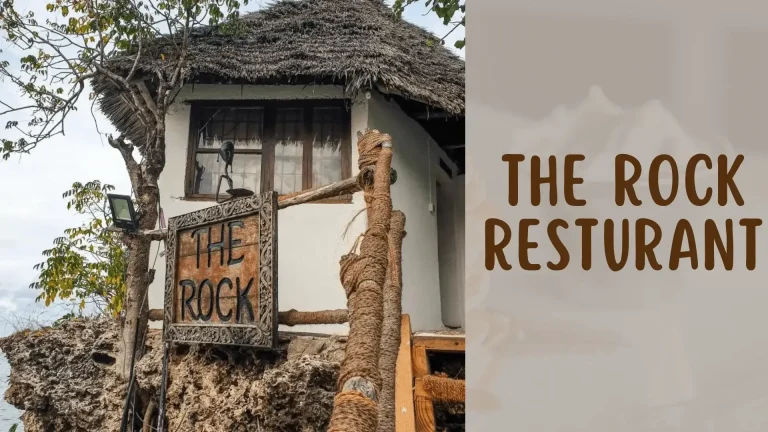 The Rock Restaurant Menu And Prices 2024| Zanzibar Cuisine | Ocean Restaurant