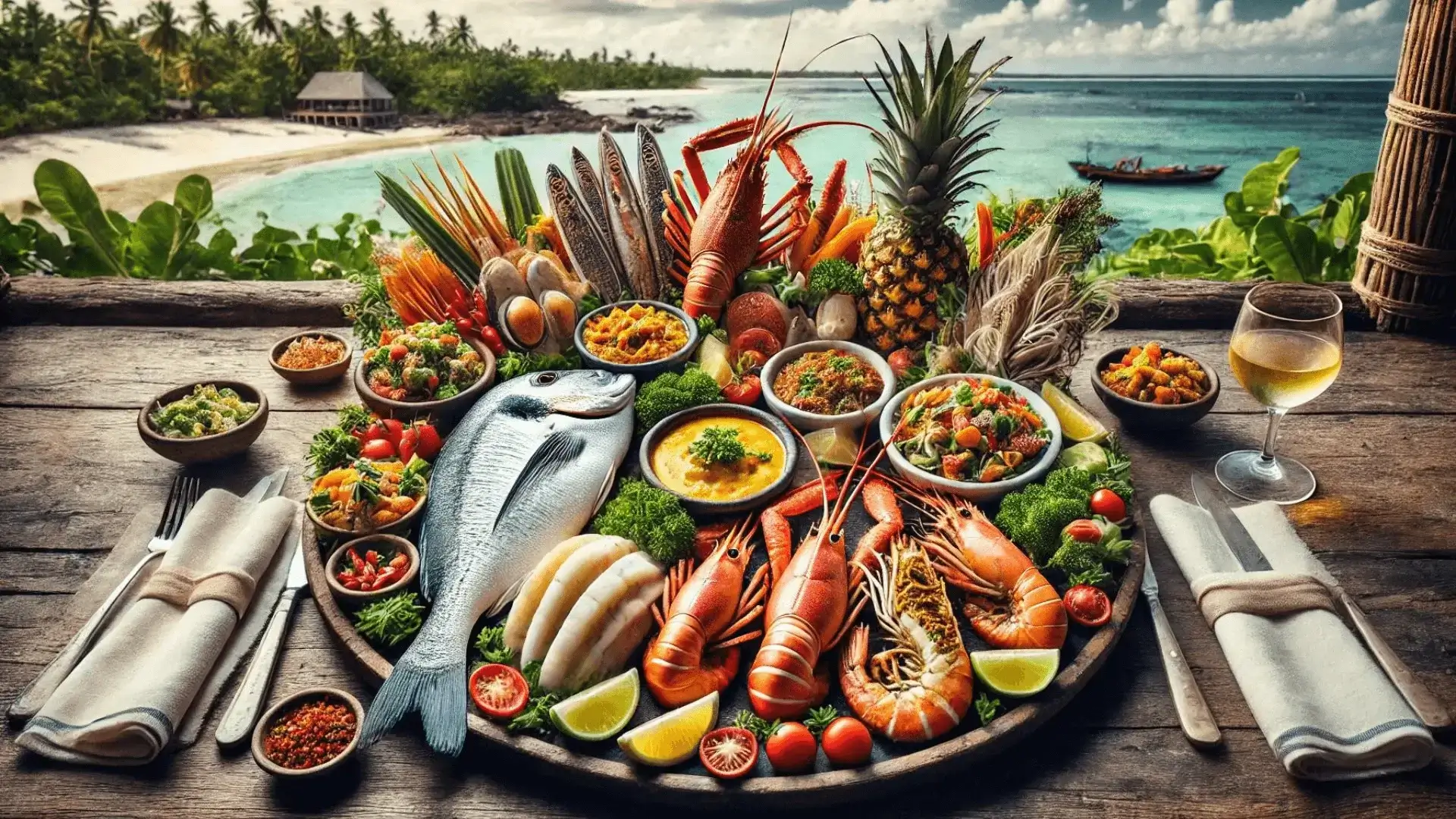 The Rock Restaurant Menu And Prices 2024| Zanzibar Cuisine | Ocean Restaurant