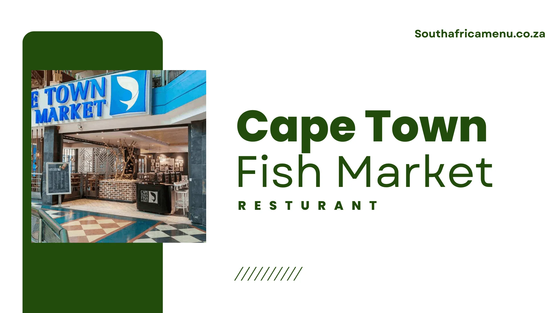 Cape Town Fish Market 2024 - Menu & Prices - South Africa